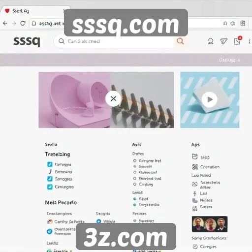 Mudanças na interface do usuário do sssq.com